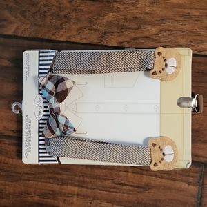 Baby/toddler bow tie & suspenders